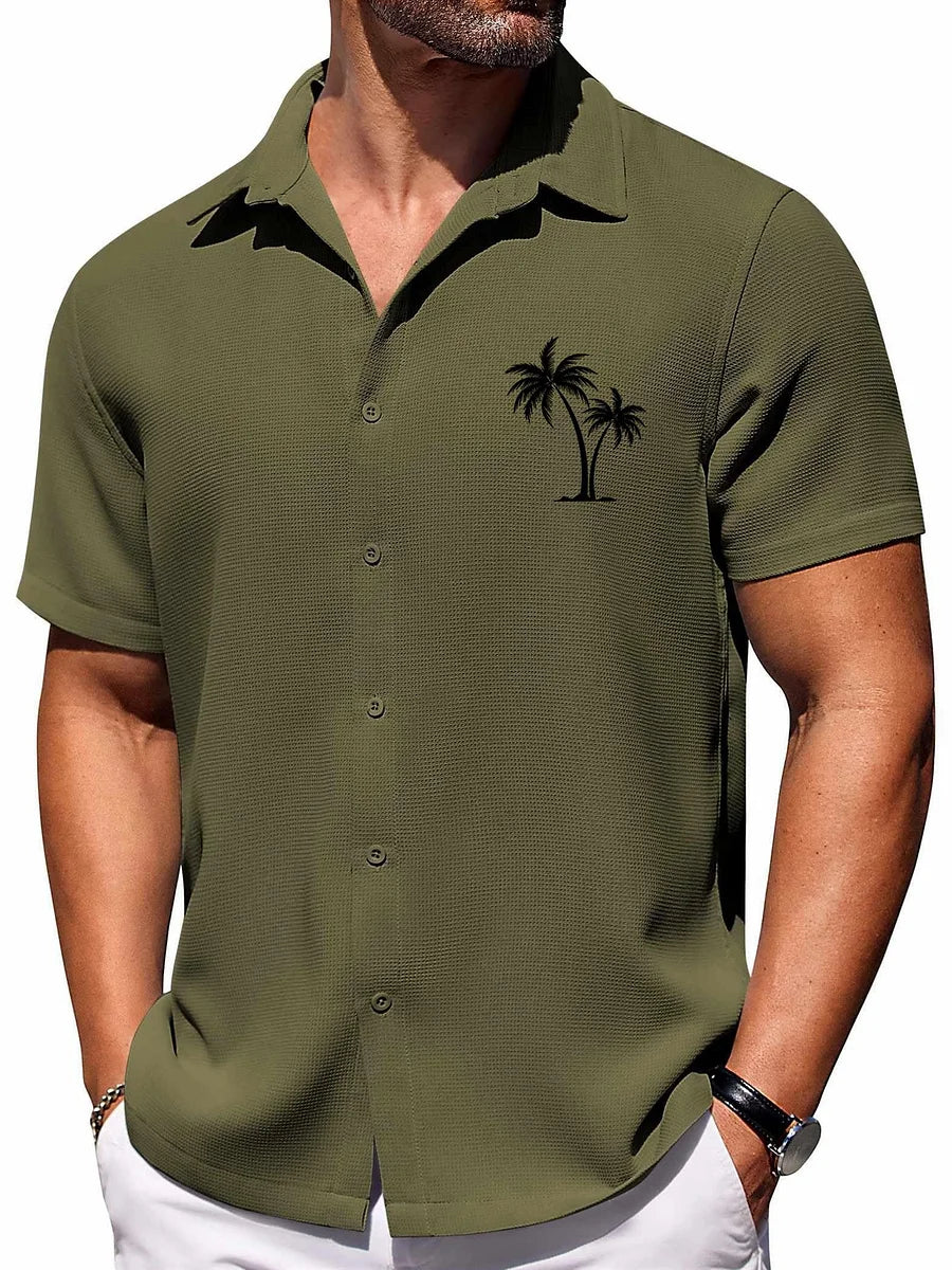 Tropical Hawaiian Spring Summer Shirt for Men