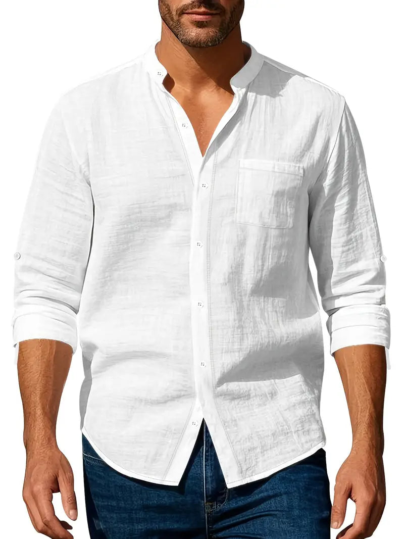 Jack Linen Long Sleeve Shirt for Men