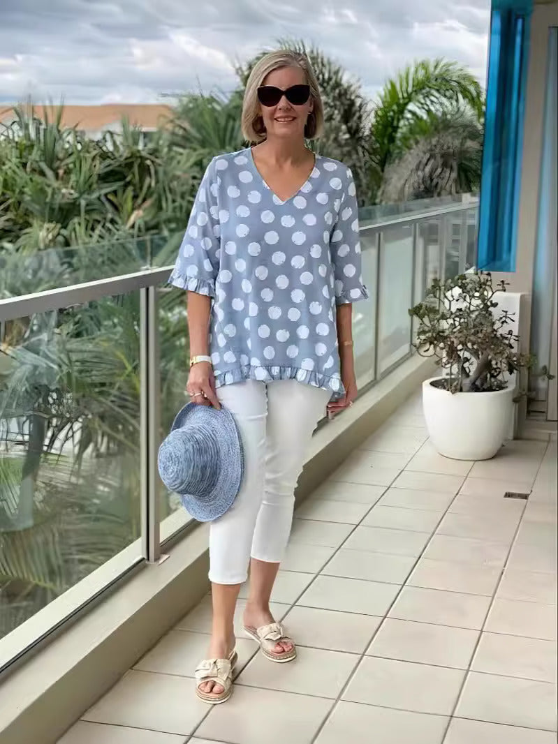 Dulce | Retro Chic Top for Modern Women