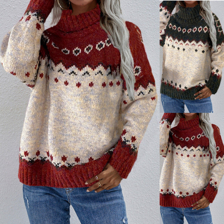 Elsa | Cozy Knit Sweater in Nordic Style