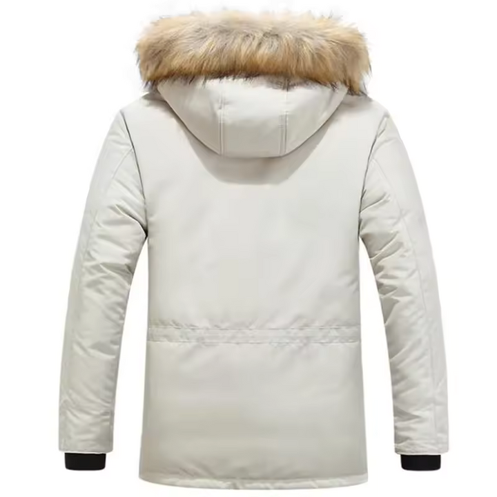 Edward | Hooded warm winter jacket for men