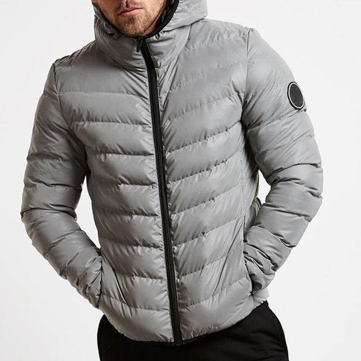 James | Hooded puffer jacket for men