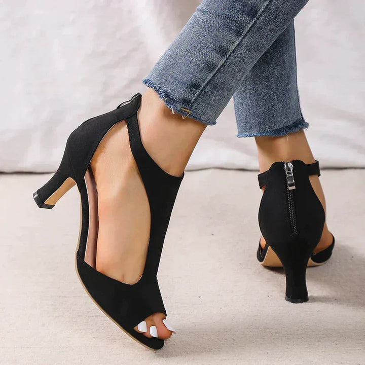 Rebecca | Chic Open-Toe Stilettos for Women