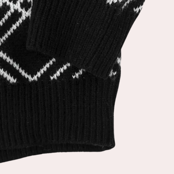 Daniel | Men's Elegant Checkered Cardigan