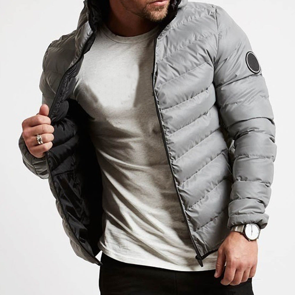 James | Hooded puffer jacket for men