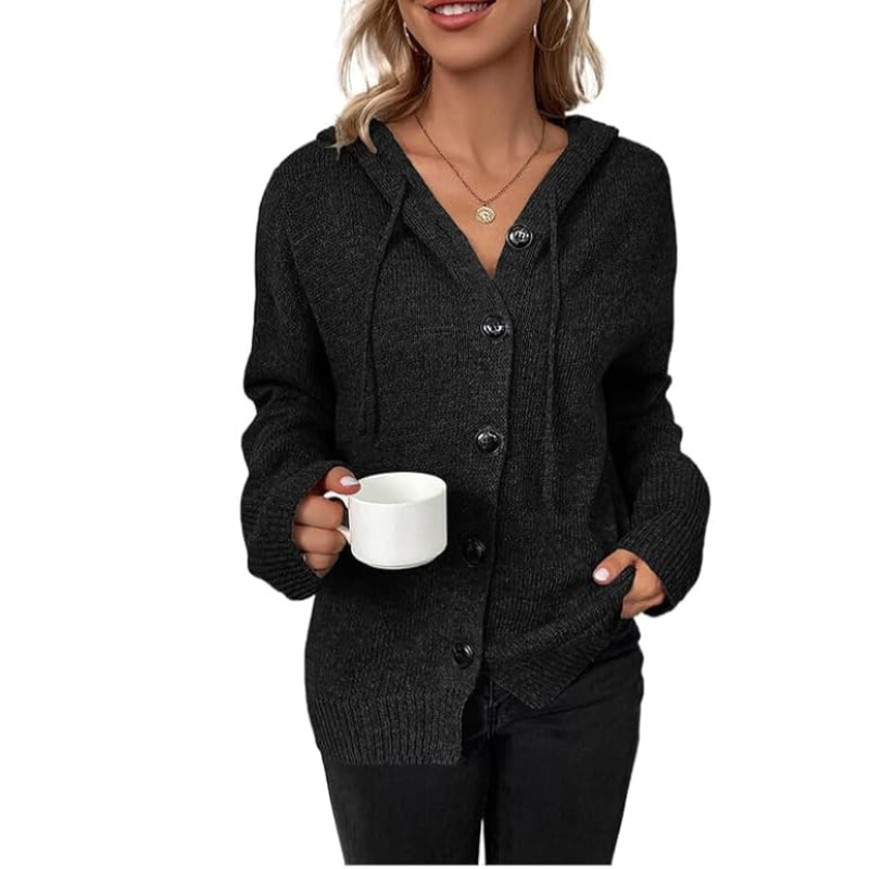 Nora | Women's Cozy Knit Cardigan with Buttons