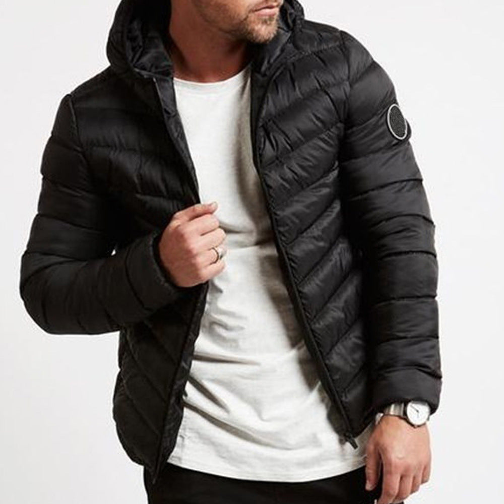 James | Hooded puffer jacket for men