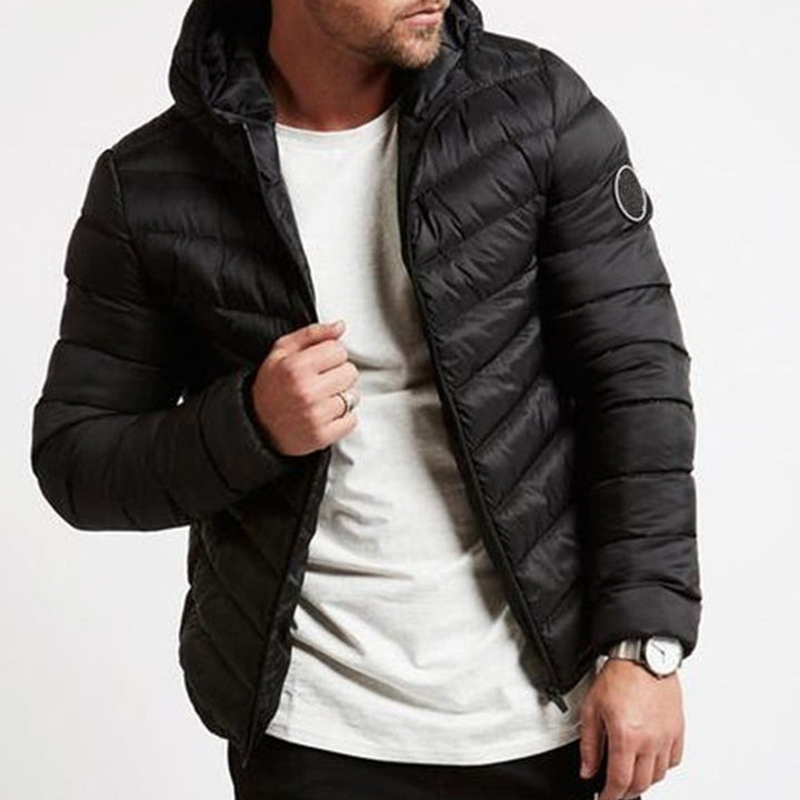 James | Hooded puffer jacket for men