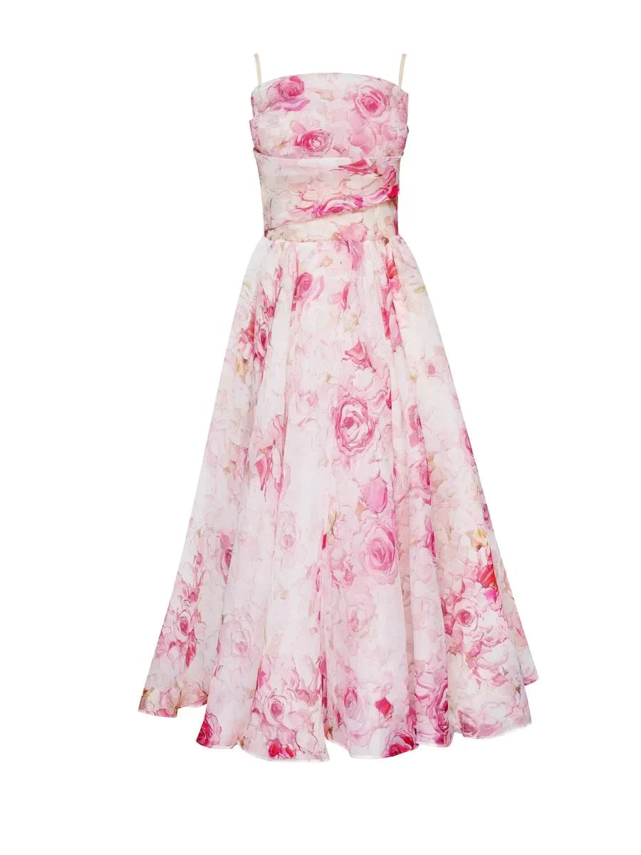 Marcia | Chic Midi Dress with Tailored Silhouette