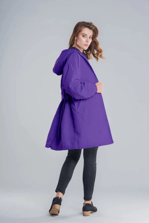 Ruby | Women's Winter Raincoat with Buttons