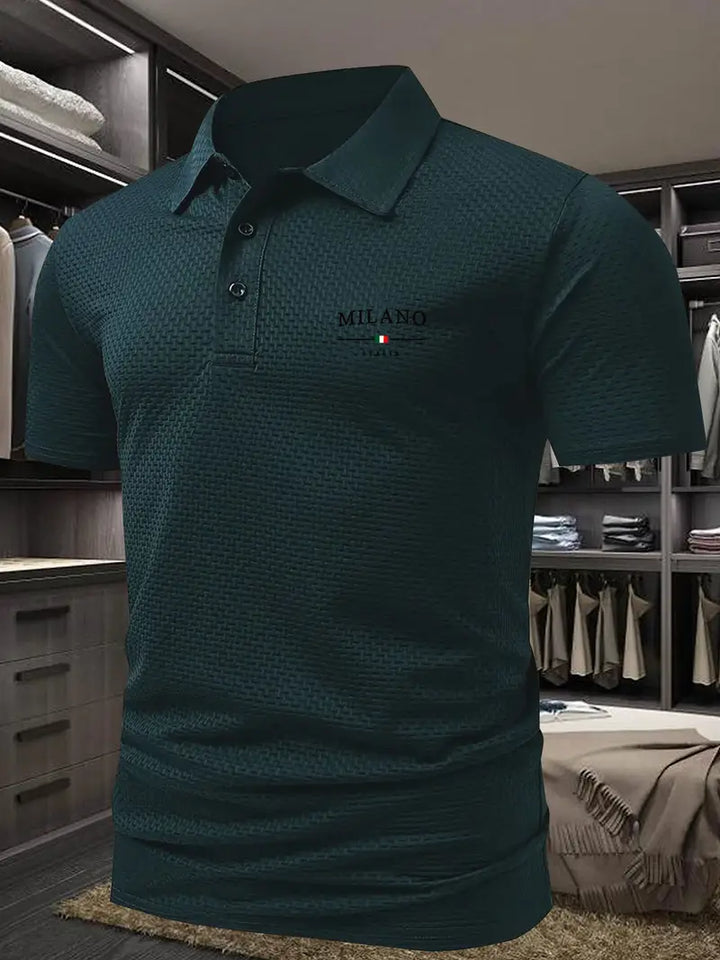 Men's Casual Short Sleeve Polo Shirt