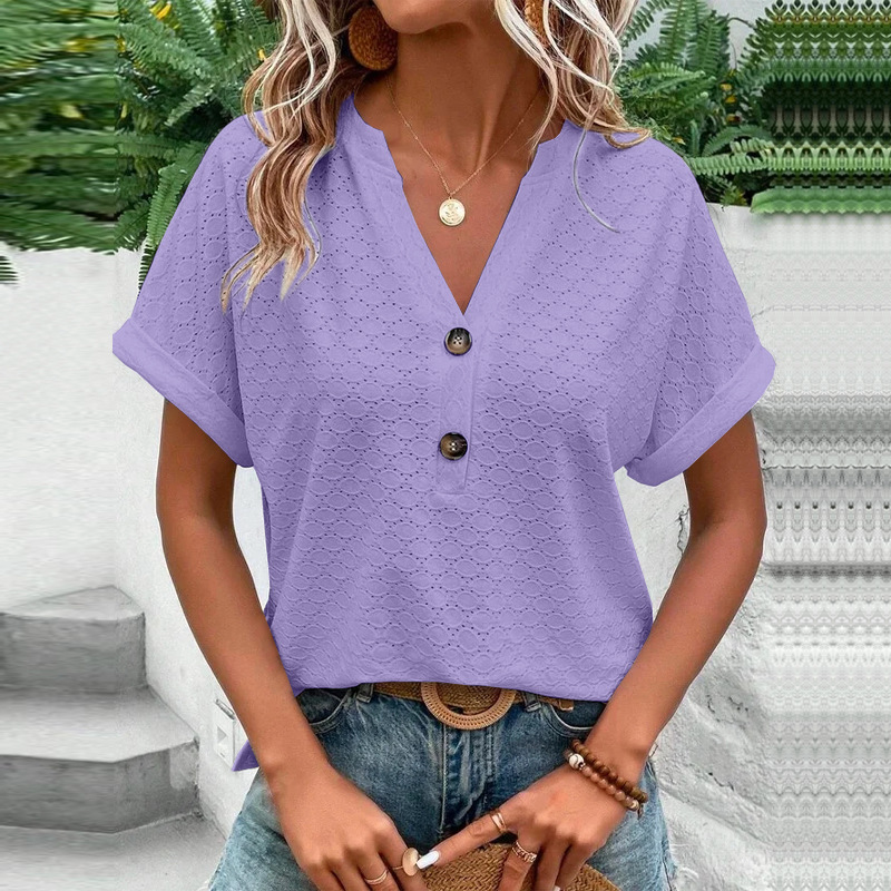 Michelle | Chic Buttoned Blouse for Modern Women