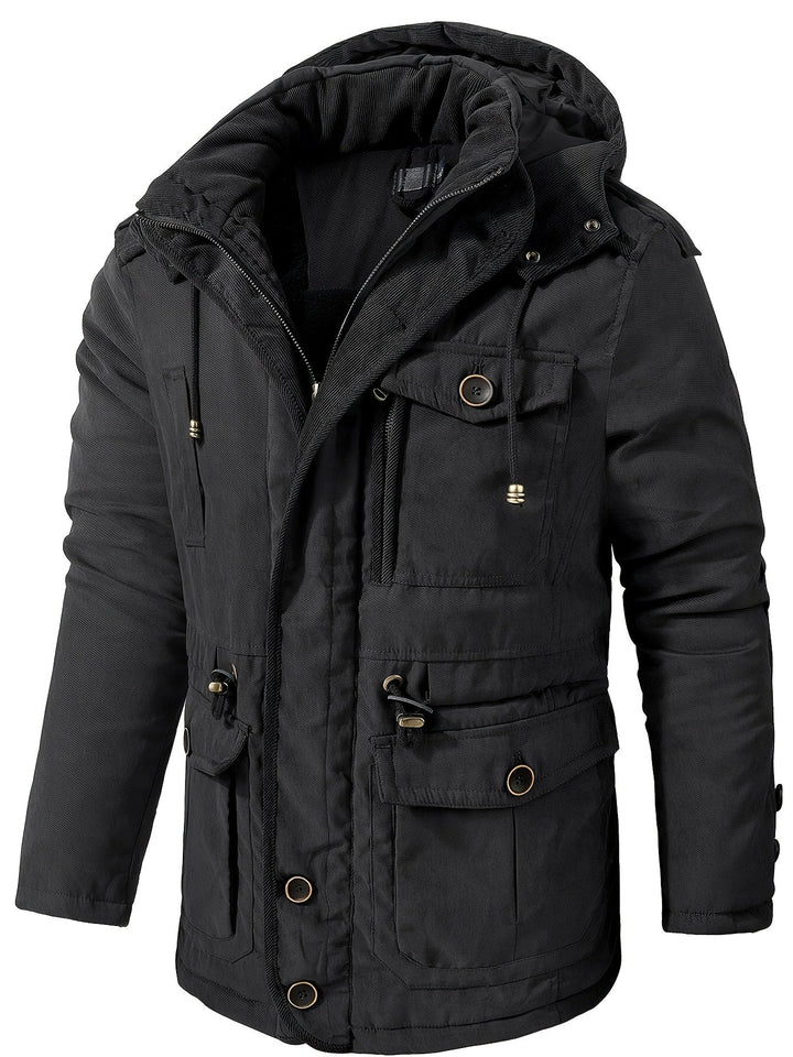 Anthony | Men's Thick Hooded Winter Jacket