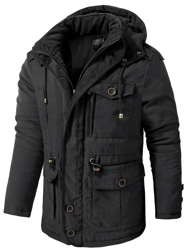 Anthony | Men's Thick Hooded Winter Jacket