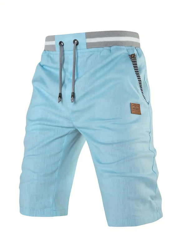 Men's Cotton Linen Summer Shorts
