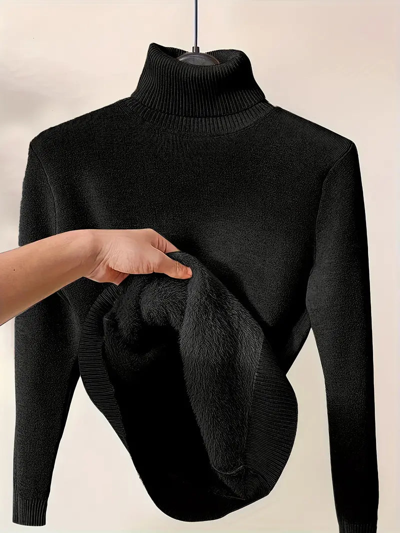 Cleo | Cozy Winter Turtleneck Sweater for Women