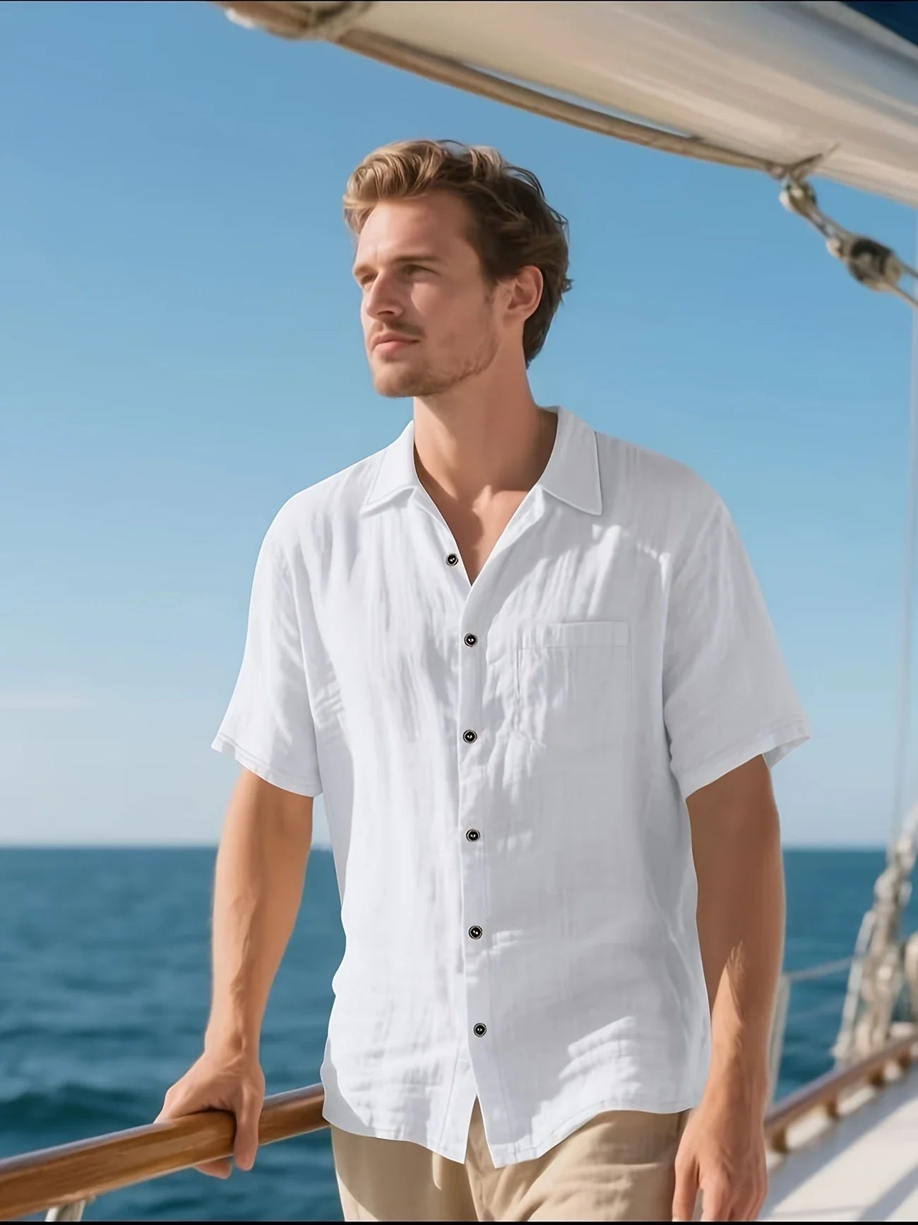 Ethan | Linen shirt for summer