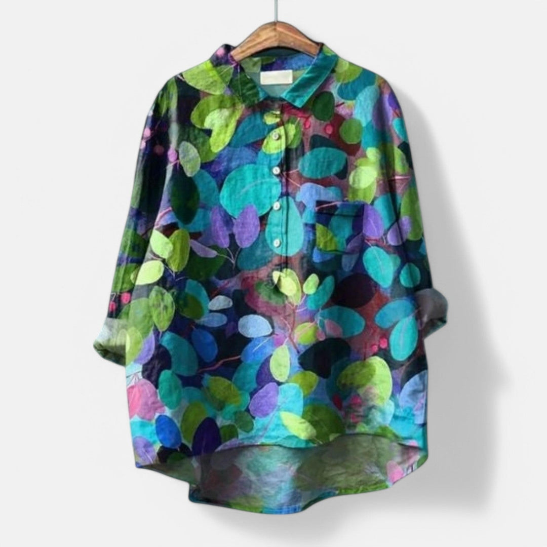 Chic and Artistic Women's Blouse