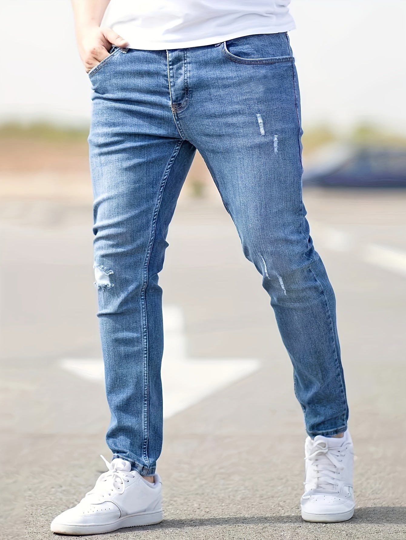 William | Slim fit stretch jeans for men