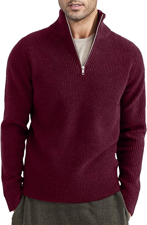 TOMMY | Stylish Zipper Pullover for Men