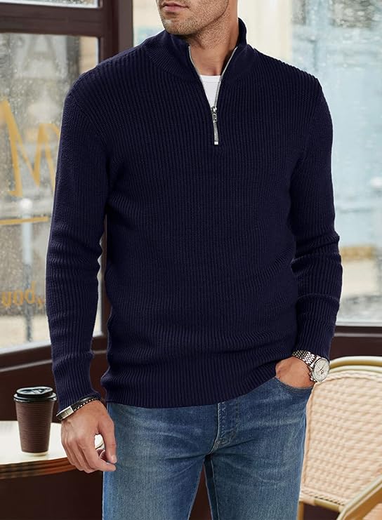TOMMY | Stylish Zipper Pullover for Men