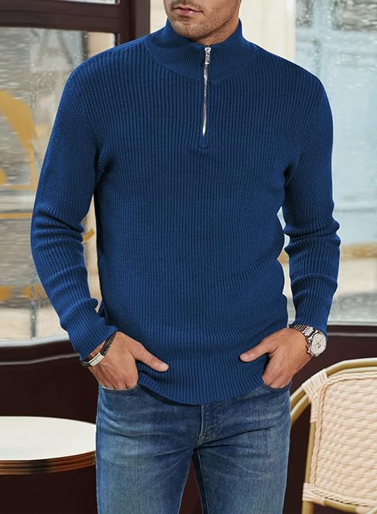 TOMMY | Stylish Zipper Pullover for Men