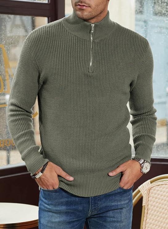 TOMMY | Stylish Zipper Pullover for Men
