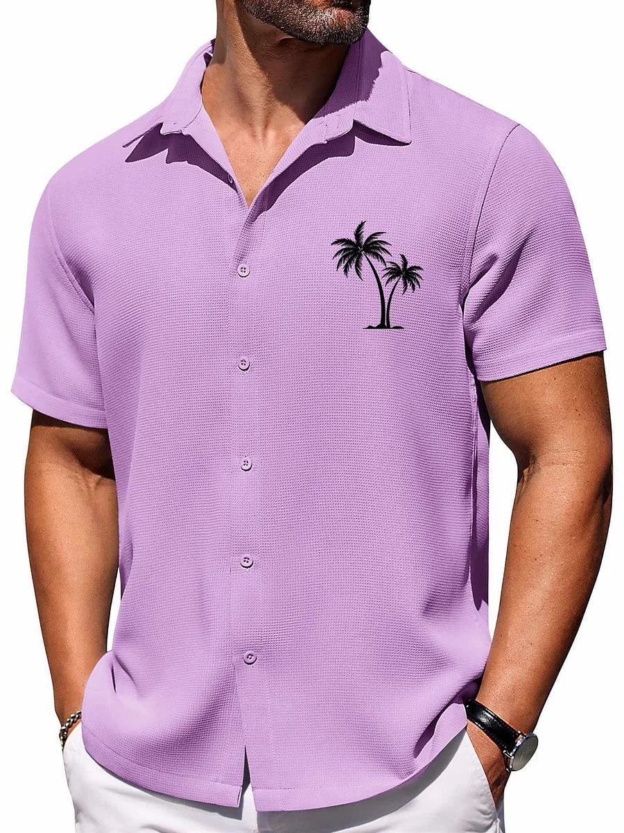 Tropical Hawaiian Spring Summer Shirt for Men