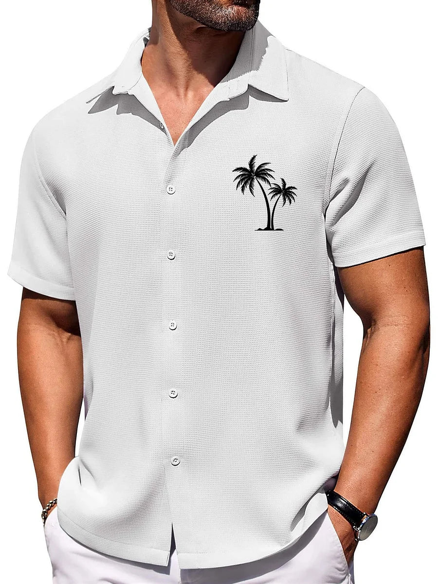 Tropical Hawaiian Spring Summer Shirt for Men