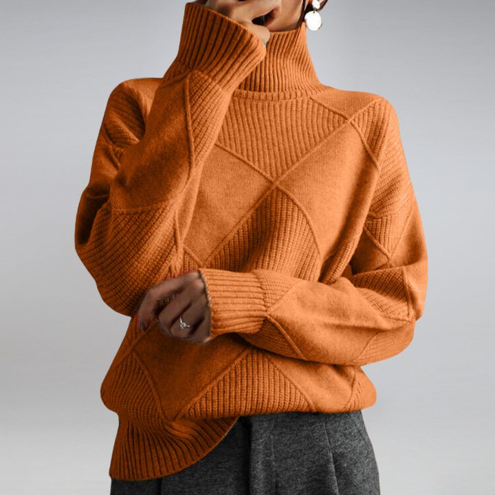 Hope | Winter-Ready Women's Cashmere Turtleneck Sweater