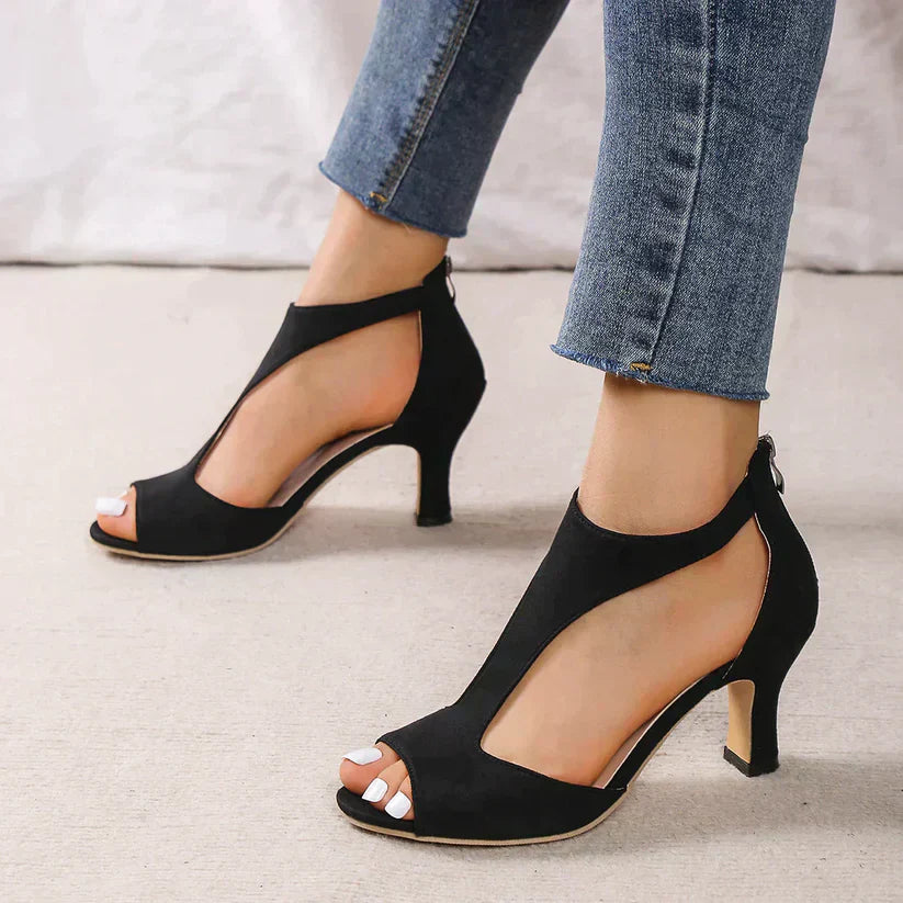 Rebecca | Chic Open-Toe Stilettos for Women