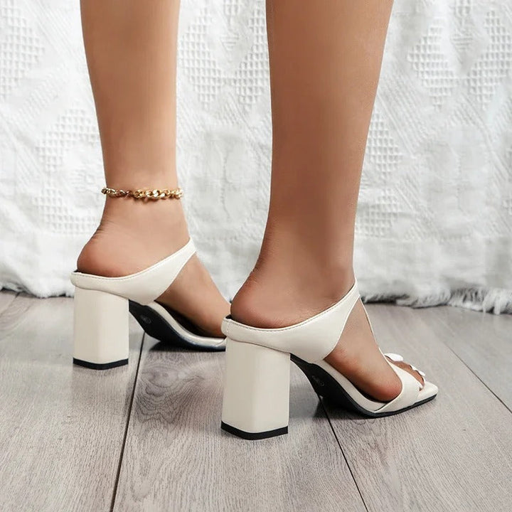 Nora | Chic Block Heel Sandals for Events