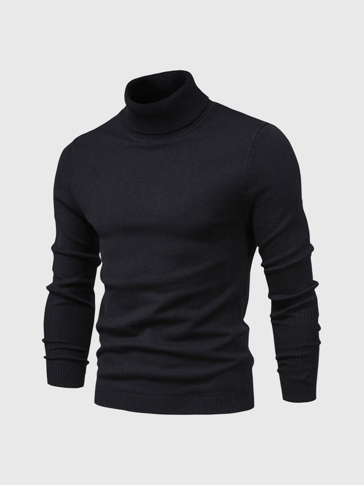 Thomas | Men's Turtleneck Sweater | Machine Washable