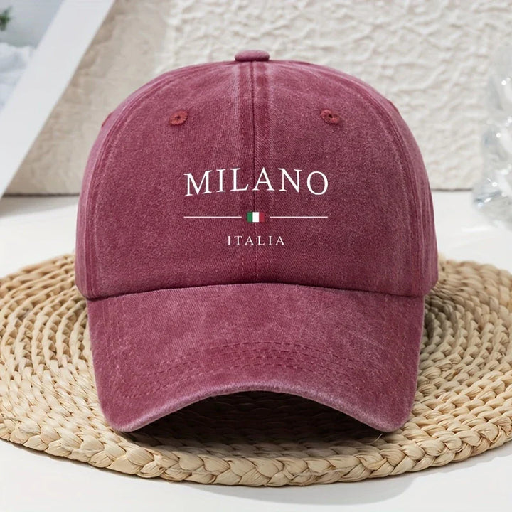 Logan | Italy Flag Milano Vintage Cap