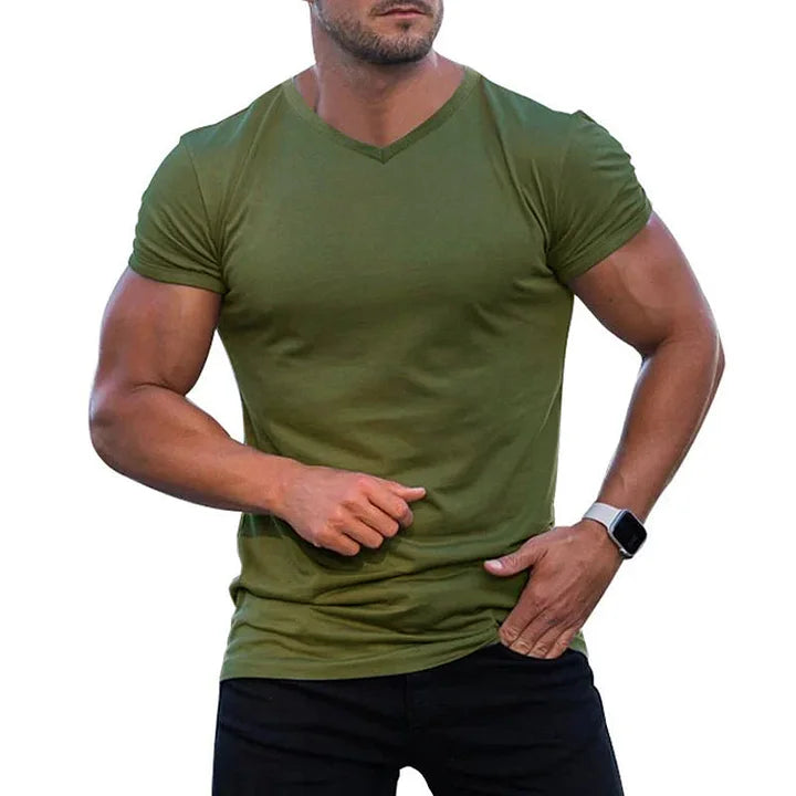 Liam - Slim-Fit V-Neck T-Shirt
