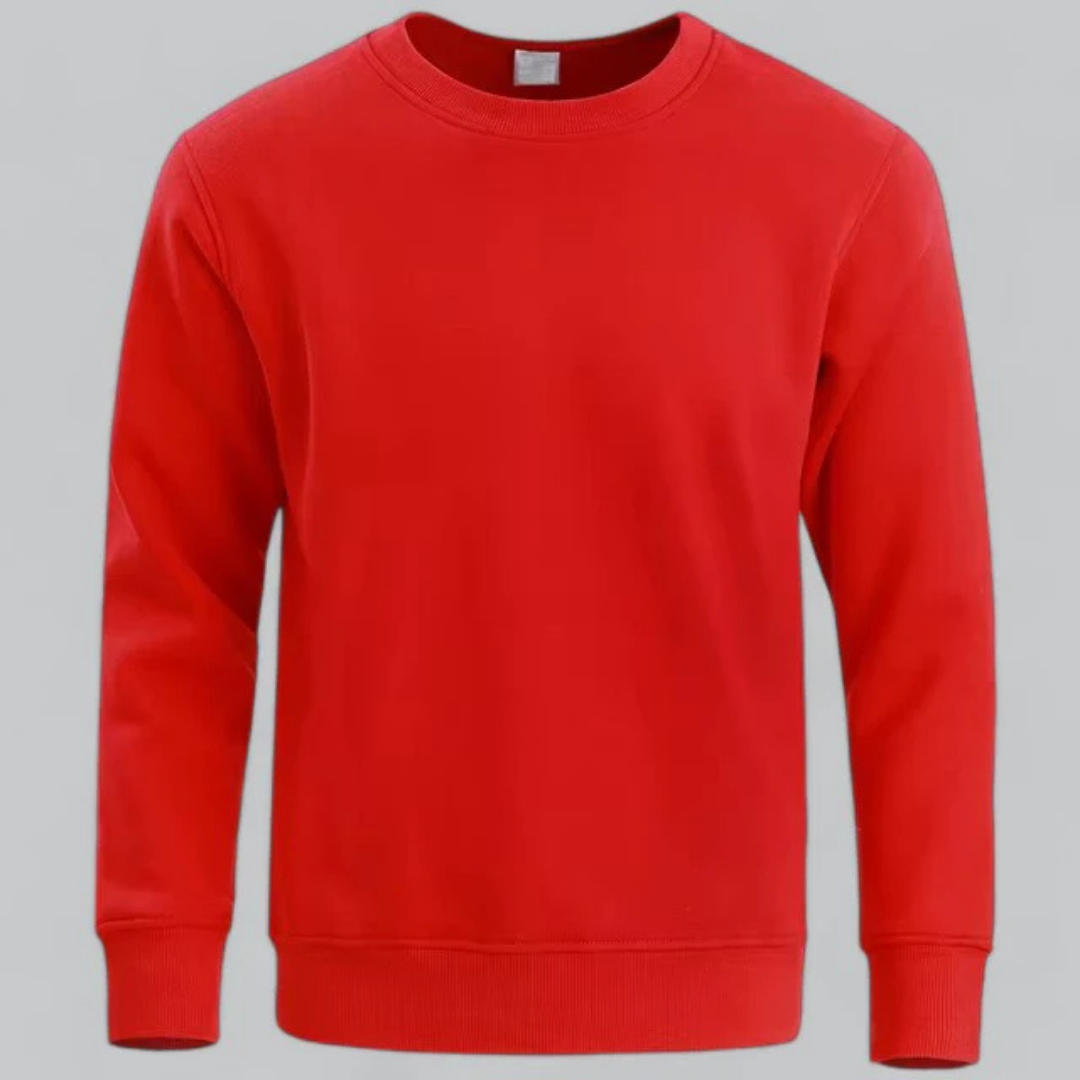 David | Men's Classic Casual Crewneck Sweater | Long Sleeve