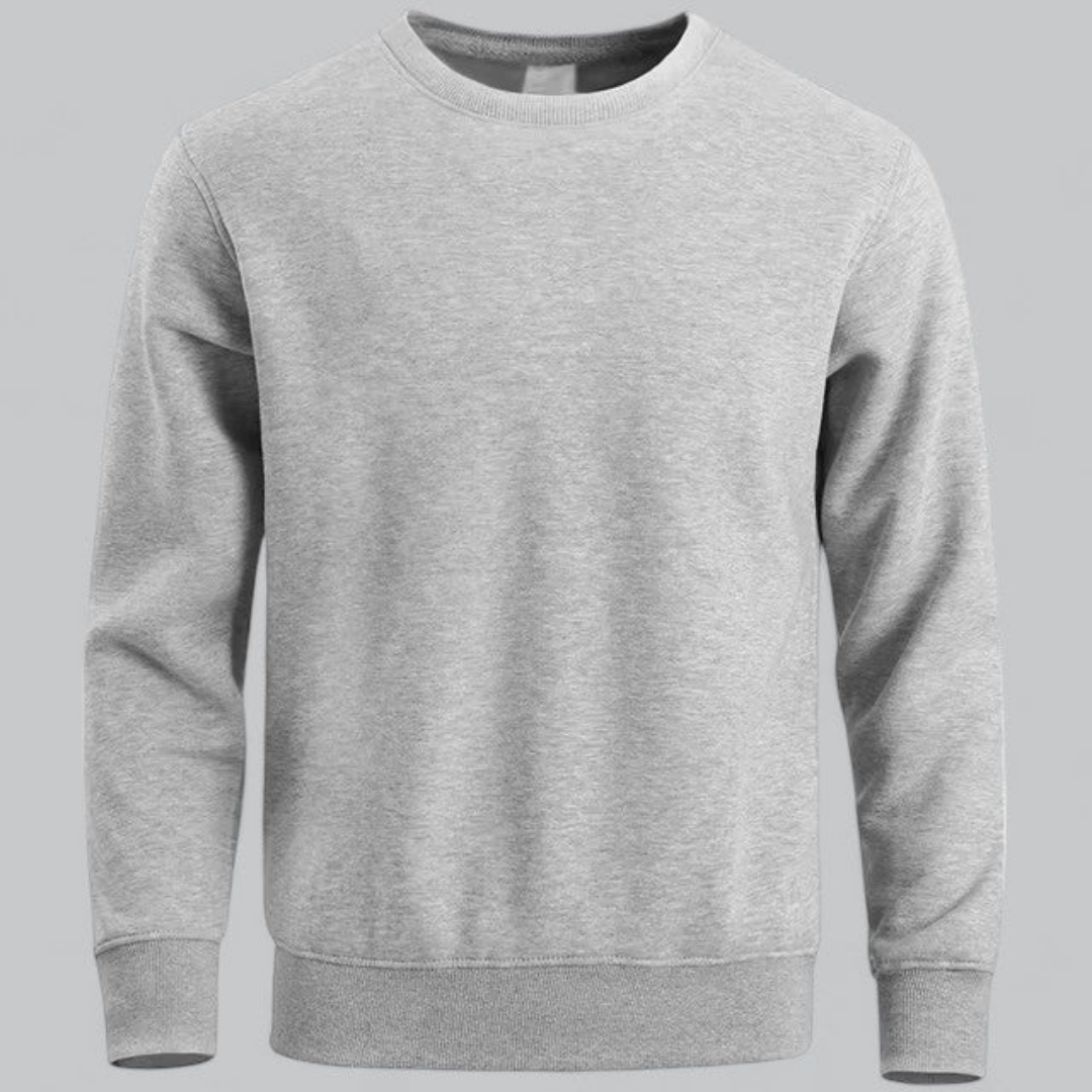 David | Men's Classic Casual Crewneck Sweater | Long Sleeve