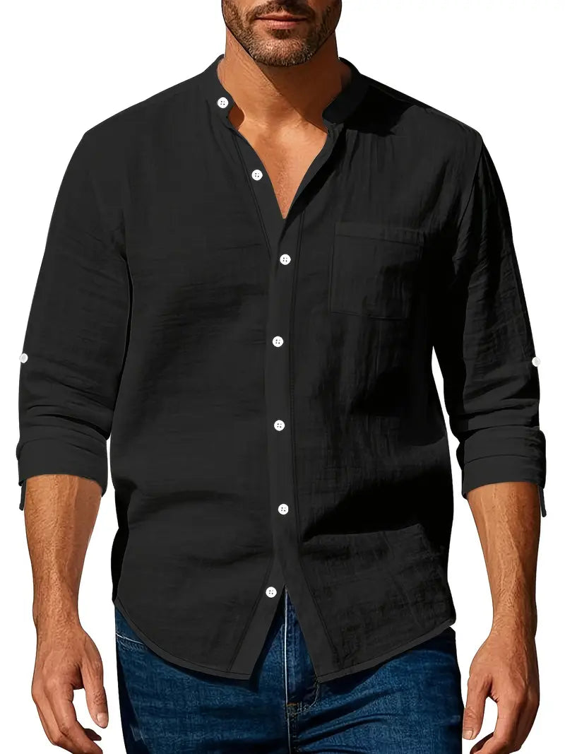 Jack Linen Long Sleeve Shirt for Men