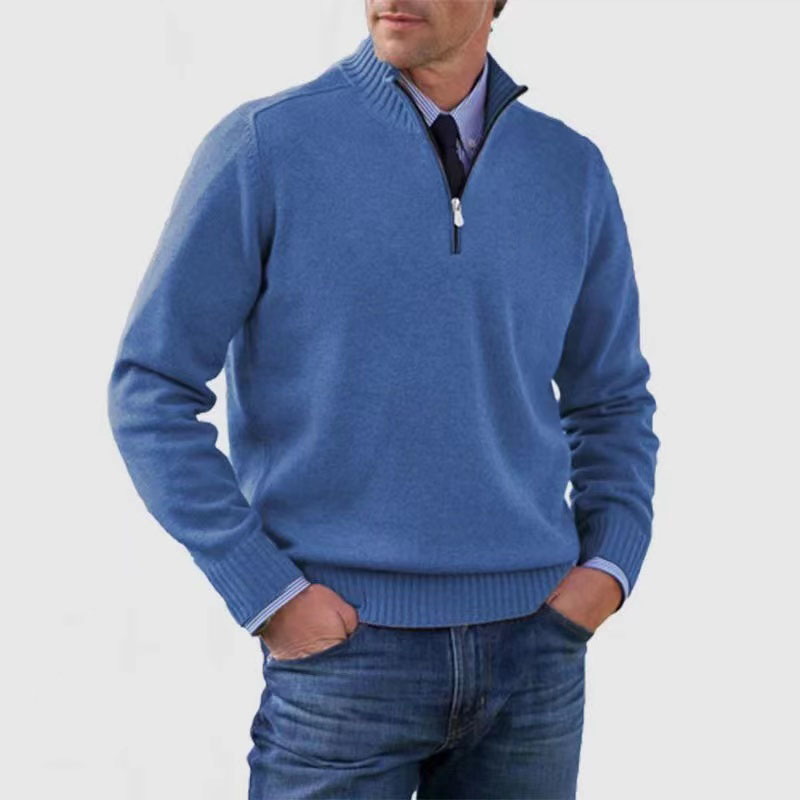 Samuel | Half-zip sweater for men