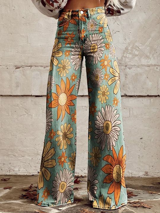 Vintage Boho Style Pants
