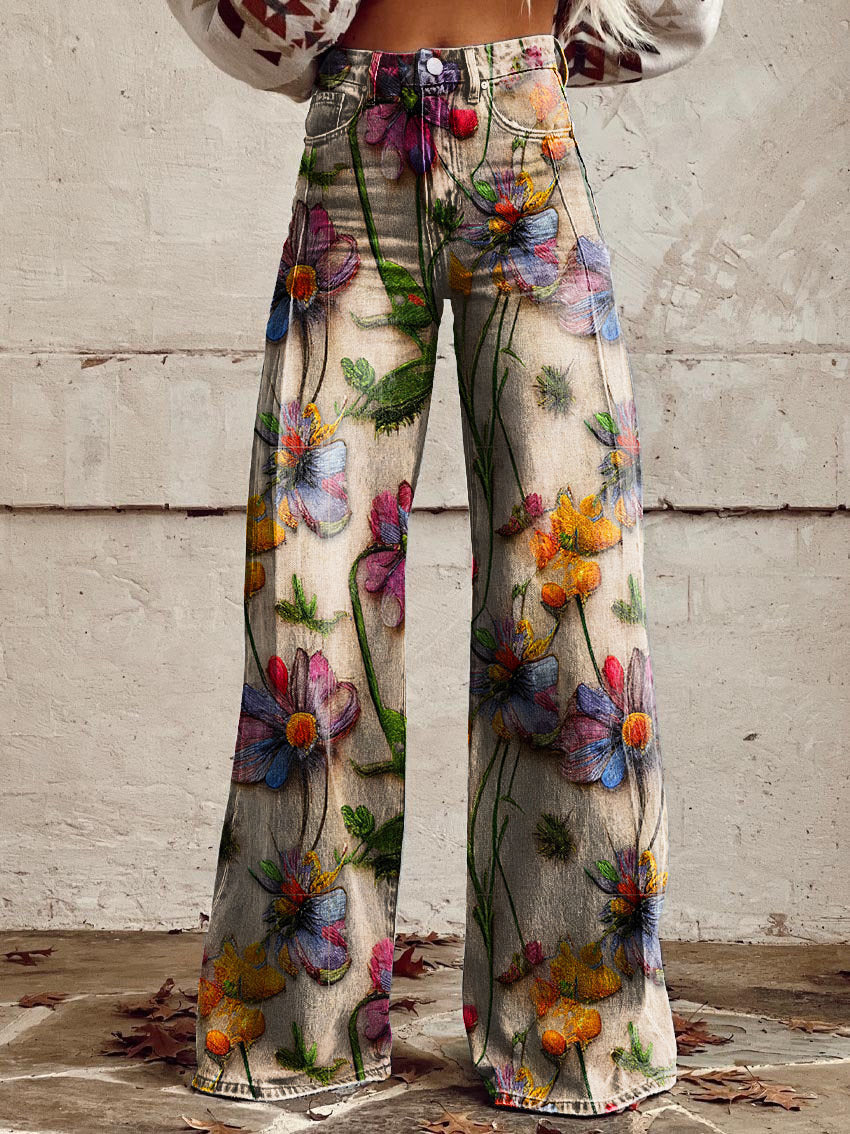 Vintage Boho Style Pants