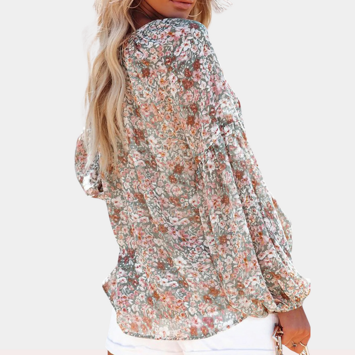 Women's Long Sleeve Blouse for Elegant Style