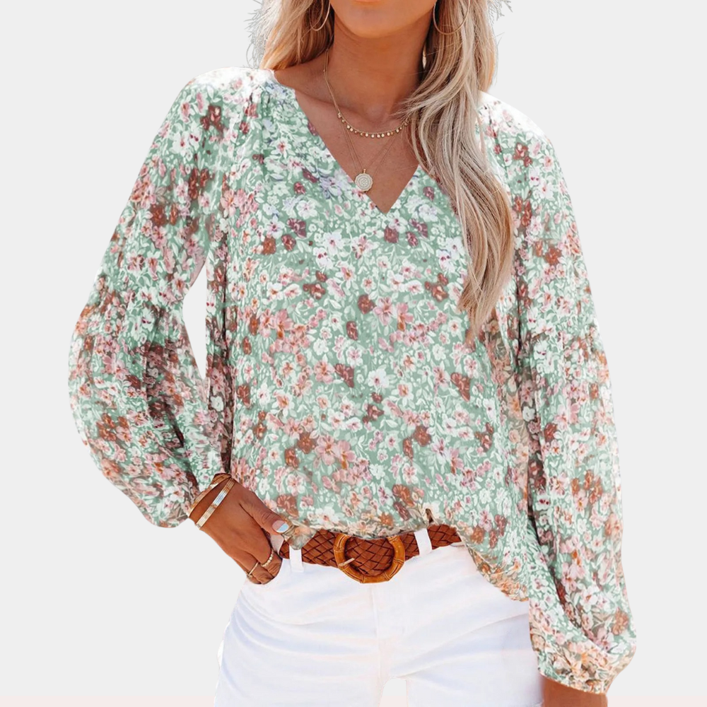 Women's Long Sleeve Blouse for Elegant Style