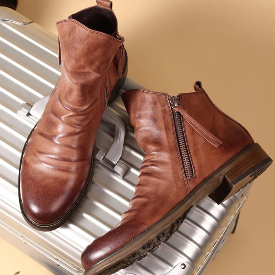 William | Elegant zipper boots for men