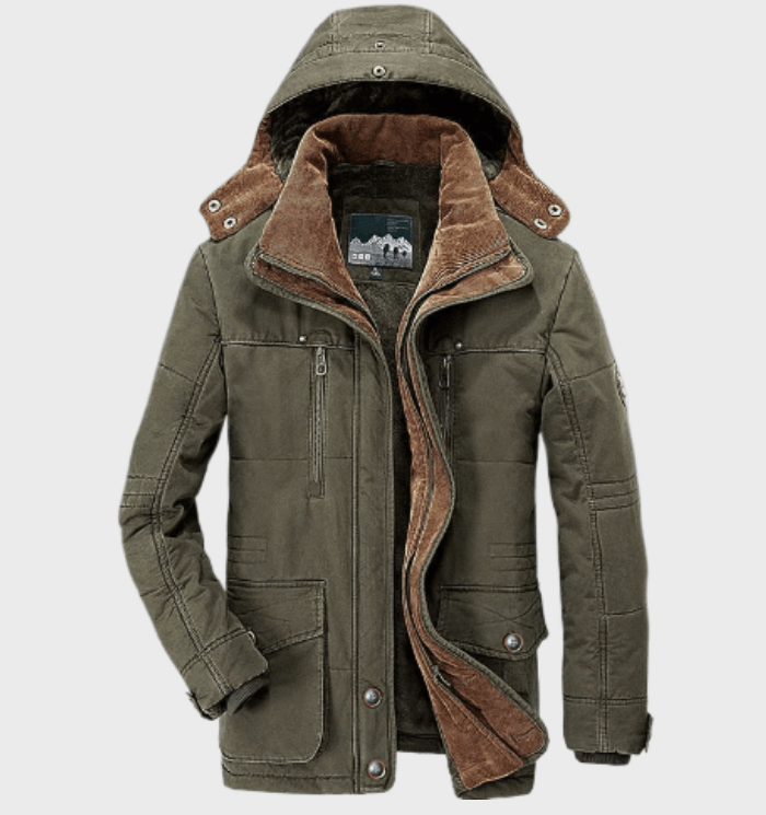 Leo | Waterproof breathable winter jacket for men