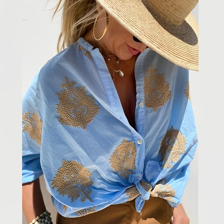 Paige | Chic Tailored Button-Up for Women