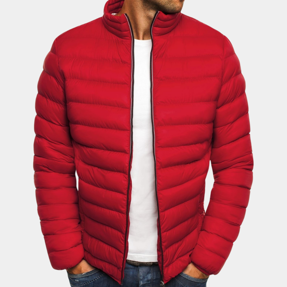 Oliver | Stylish luxury puffer jacket for men