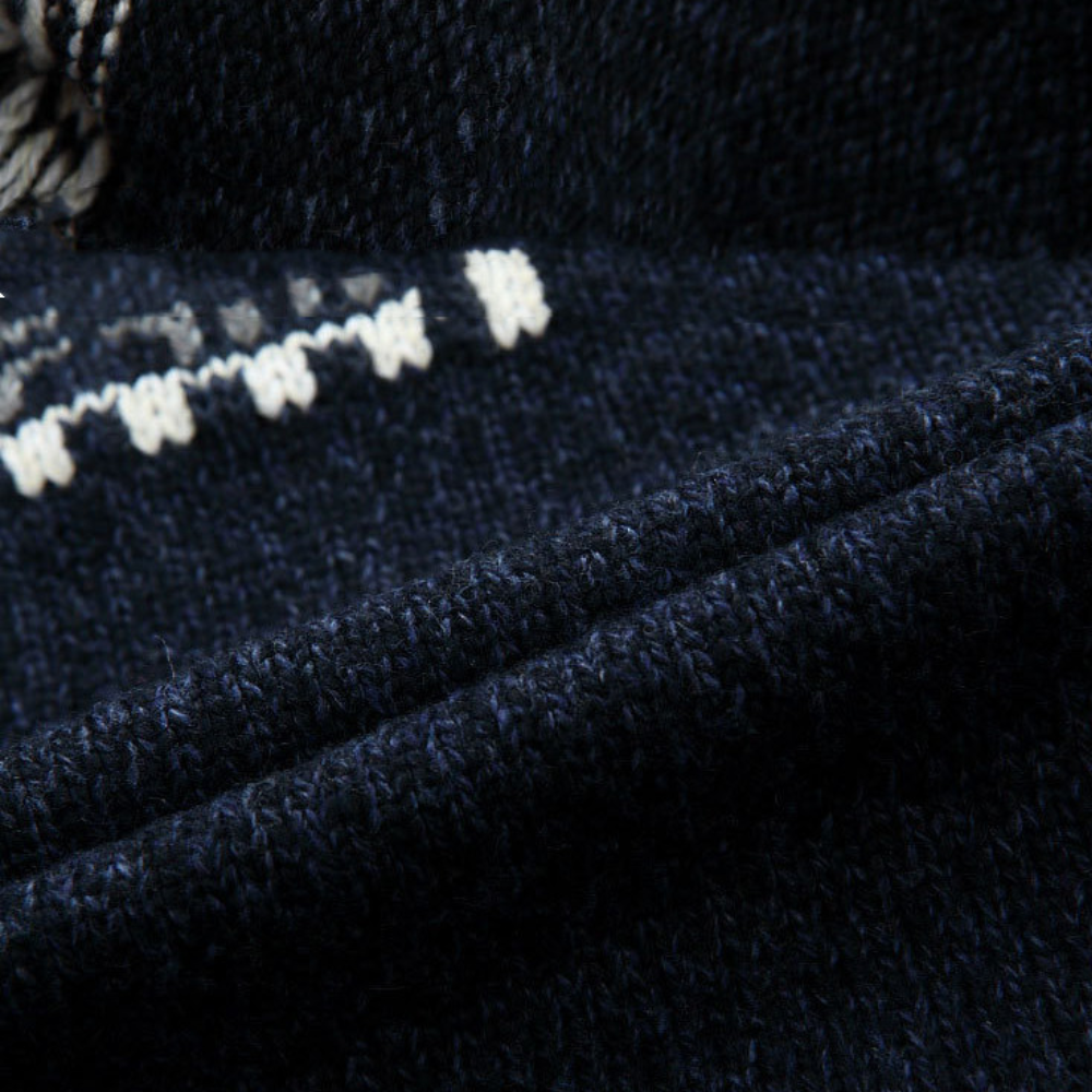 Zane | Classic Stand Collar Cardigan for Men