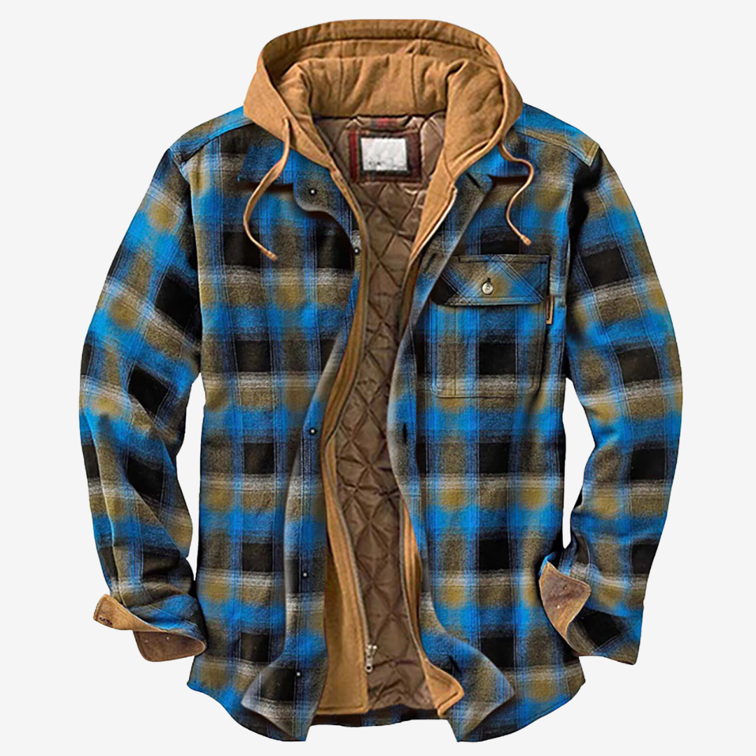 Noah | Men's Elegant Plaid Shacket