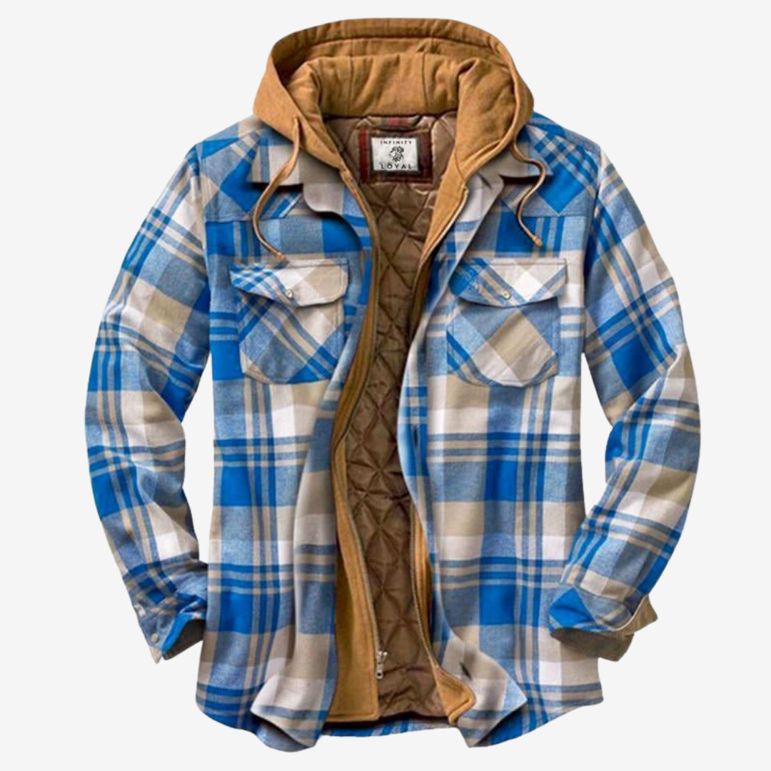Noah | Men's Elegant Plaid Shacket